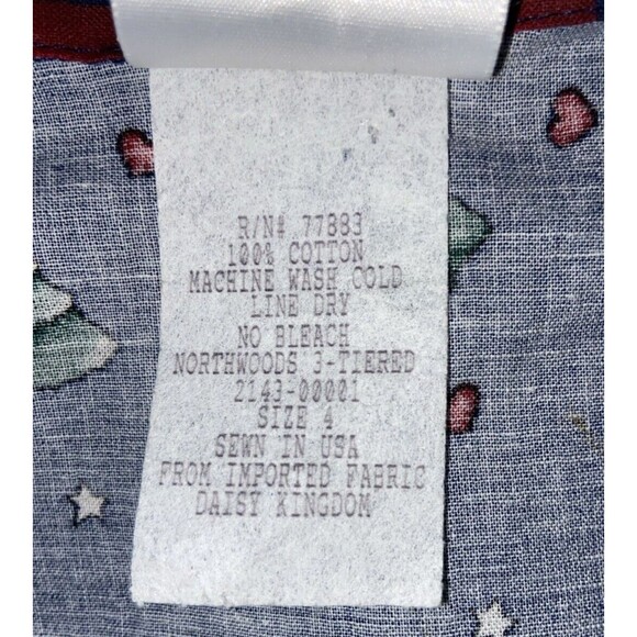 Daisy Kingdom Vintage Northwoods 3-Tier Girls Size 4 Winter Hooded Dress USA NWT - Picture 10 of 16